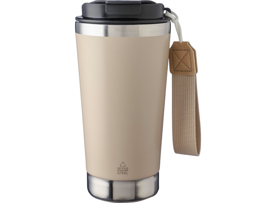 Tazza termica in acciaio inox riciclato a doppia parete capacità 500 ml Kayla