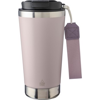 Tazza termica in acciaio inox riciclato a doppia parete capacità 500 ml Kayla