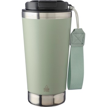 Tazza termica in acciaio inox riciclato a doppia parete capacità 500 ml Kayla