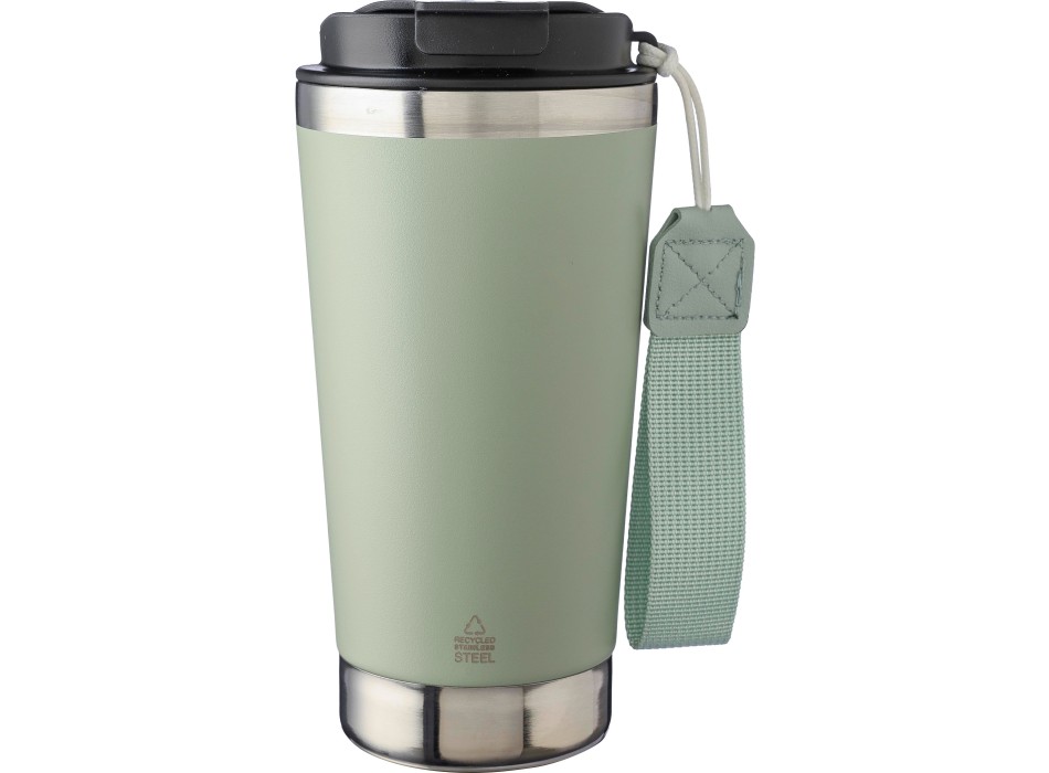 Tazza termica in acciaio inox riciclato a doppia parete capacità 500 ml Kayla