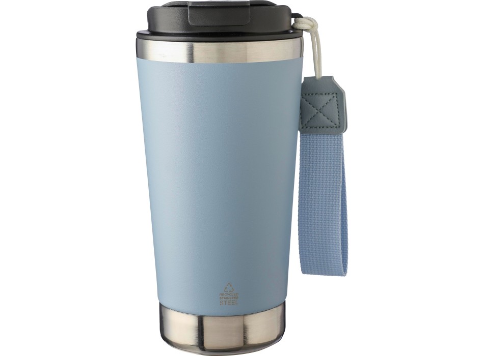 Tazza termica in acciaio inox riciclato a doppia parete capacità 500 ml Kayla