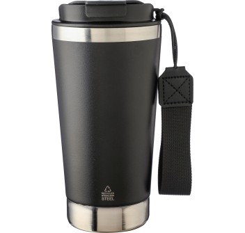 Tazza termica in acciaio inox riciclato a doppia parete capacità 500 ml Kayla