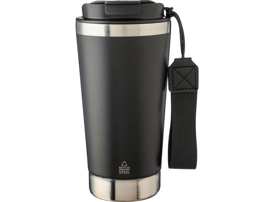 Tazza termica in acciaio inox riciclato a doppia parete capacità 500 ml Kayla