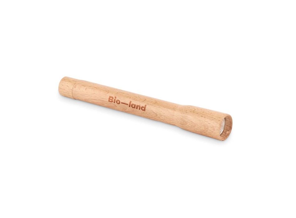 TELES - Torcia in legno con luce COB