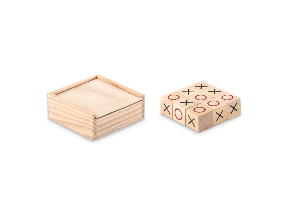 TIC TAC TOE - Gioco del tris in legno