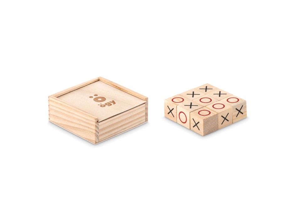 TIC TAC TOE - Gioco del tris in legno