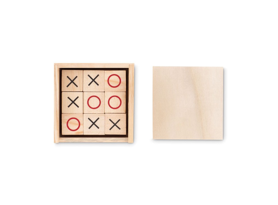 TIC TAC TOE - Gioco del tris in legno