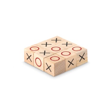 TIC TAC TOE - Gioco del tris in legno