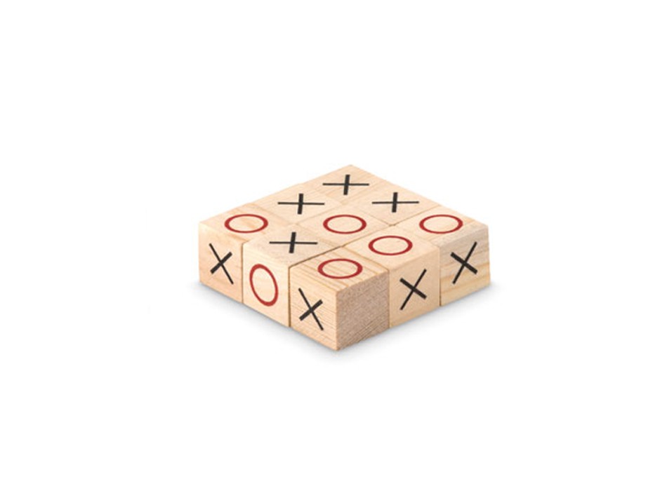 TIC TAC TOE - Gioco del tris in legno