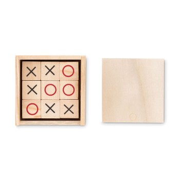 TIC TAC TOE - Gioco del tris in legno
