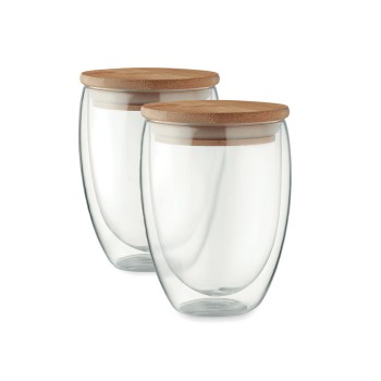 TIRANA SET - Set di 2 bicchieri da 350ml