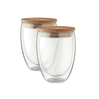 TIRANA SET - Set di 2 bicchieri da 350ml