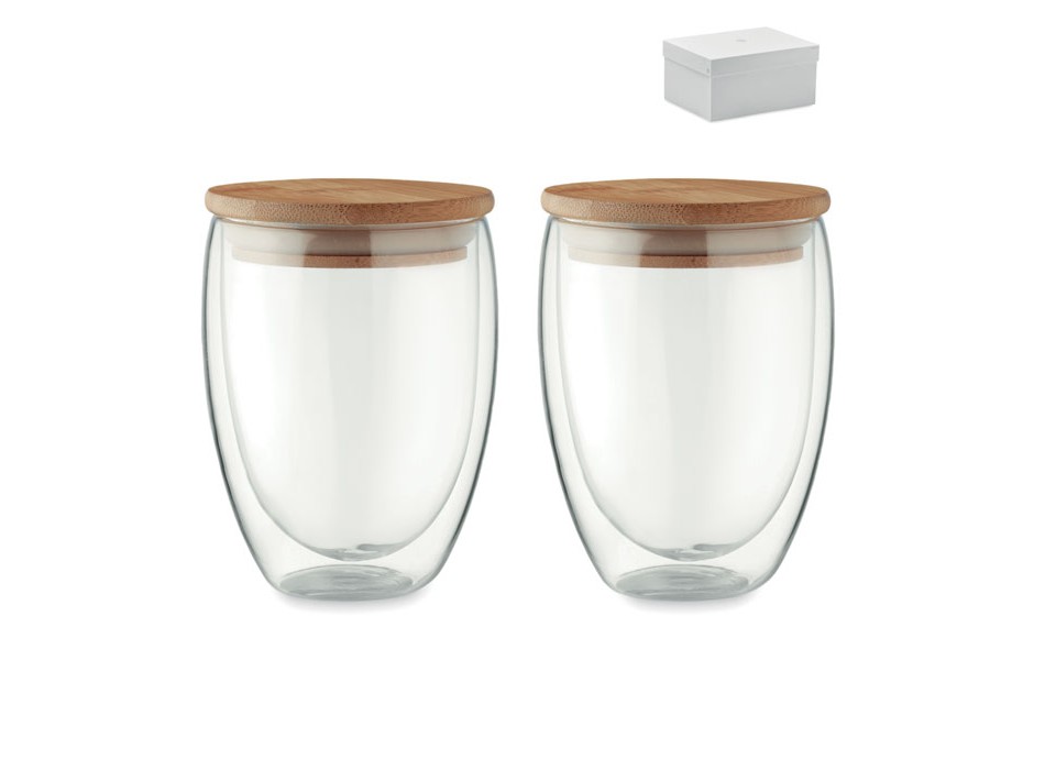TIRANA SET - Set di 2 bicchieri da 350ml