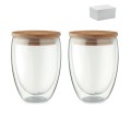 TIRANA SET - Set di 2 bicchieri da 350ml