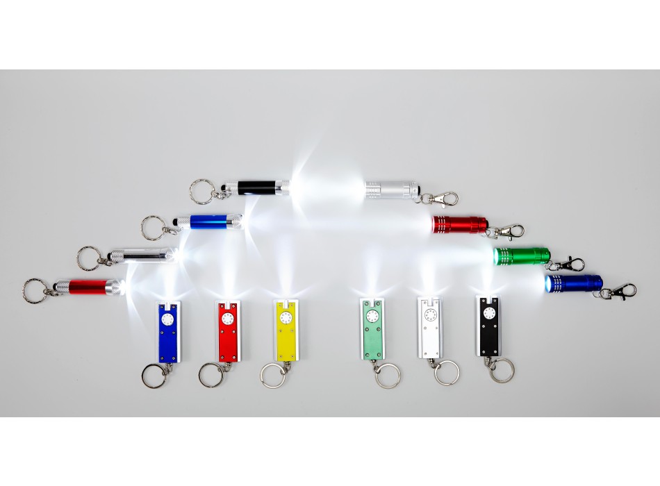 Torcetta da tasca con luce Led, in alluminio Anna
