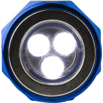 Torcia 3 luci Led, in alluminio Aya