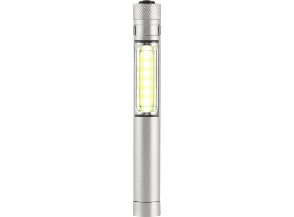 Torcia da lavoro con illuminazione led COB in alluminio Beth