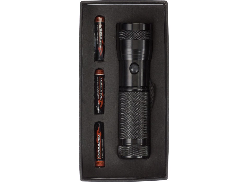 Torcia tascabile 14 luci Led, in alluminio Romeo