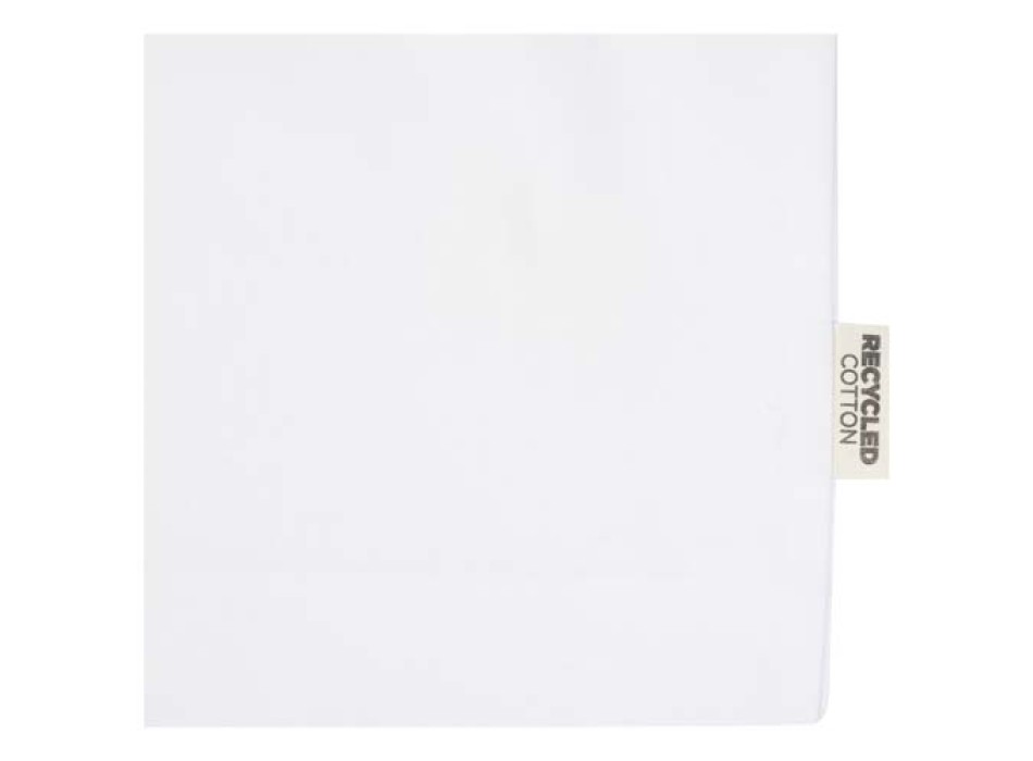 Tote bag a soffietto in cotone riciclato certificato GRS da 140 g/m² Madras