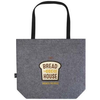 Tote bag a soffietto in feltro riciclato certificato GRS Felta - 20L