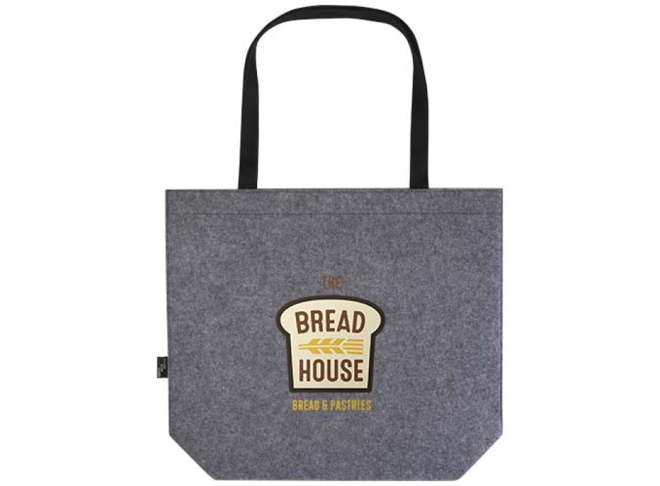 Tote bag a soffietto in feltro riciclato certificato GRS Felta - 20L