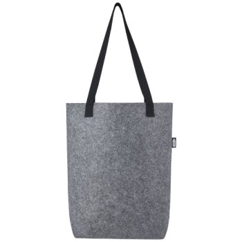 Tote bag con base ampia in feltro riciclato certificato GRS Felta - 12L