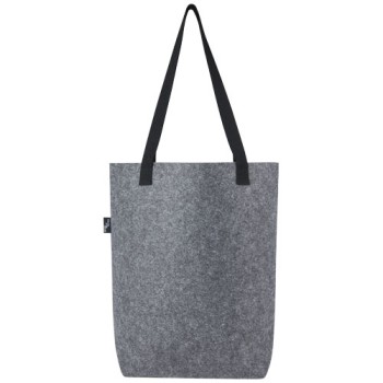 Tote bag con base ampia in feltro riciclato certificato GRS Felta - 12L