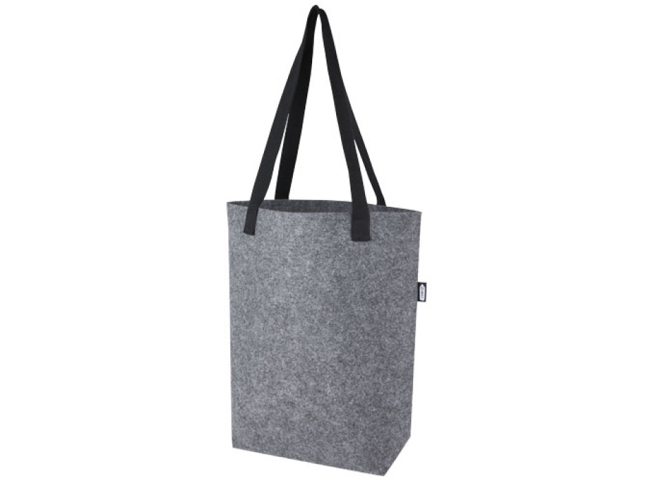 Tote bag con base ampia in feltro riciclato certificato GRS Felta - 12L