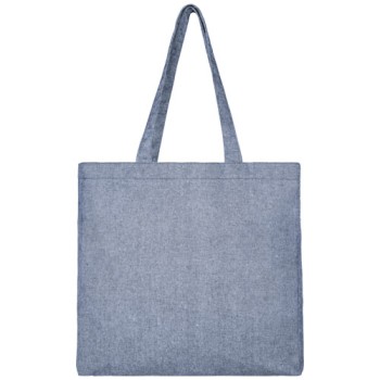 Tote bag con fondo ampio in tessuto riciclato 210 g/m² Pheebs - 13L