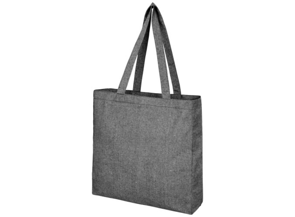Tote bag con fondo ampio in tessuto riciclato 210 g/m² Pheebs - 13L