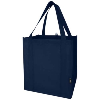 Tote bag con fondo rigido in tessuto non tessuto riciclato certificato GRS Liberty - 29L