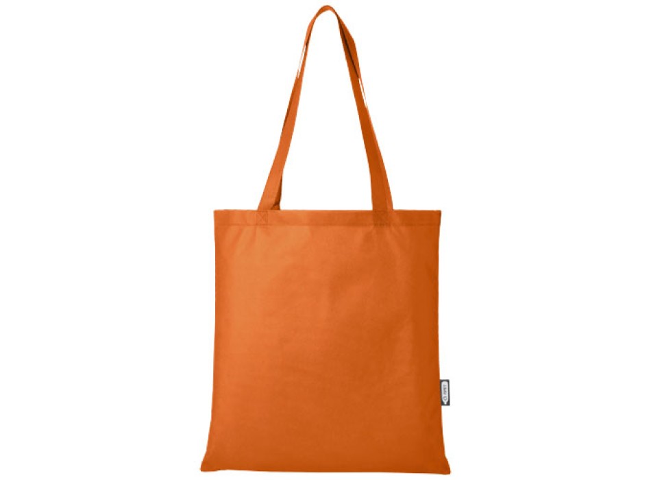 Tote bag convention in tessuto non tessuto riciclato certificato GRS Zeus 6l