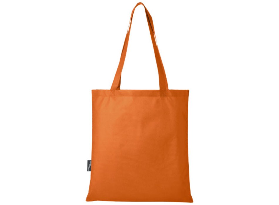 Tote bag convention in tessuto non tessuto riciclato certificato GRS Zeus 6l