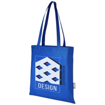 Tote bag convention in tessuto non tessuto riciclato certificato GRS Zeus 6l