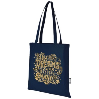 Tote bag convention in tessuto non tessuto riciclato certificato GRS Zeus 6l