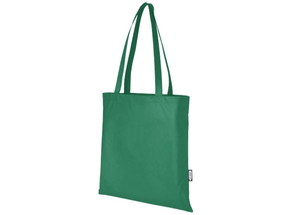 Tote bag convention in tessuto non tessuto riciclato certificato GRS Zeus 6l