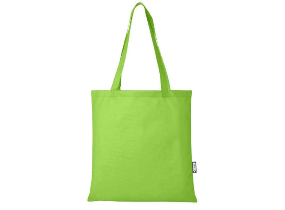 Tote bag convention in tessuto non tessuto riciclato certificato GRS Zeus 6l