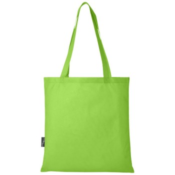 Tote bag convention in tessuto non tessuto riciclato certificato GRS Zeus 6l