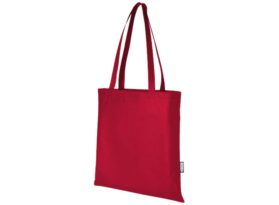Tote bag convention in tessuto non tessuto riciclato certificato GRS Zeus 6l