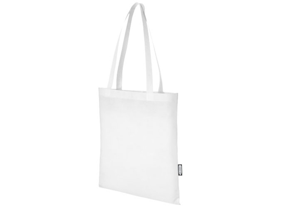 Tote bag convention in tessuto non tessuto riciclato certificato GRS Zeus 6l