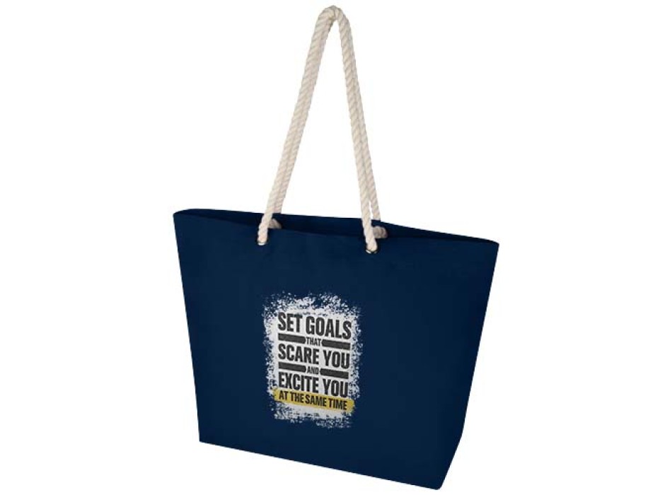 Tote bag da spiaggia in materiale riciclato certificato GRS 270 g/m² Florida