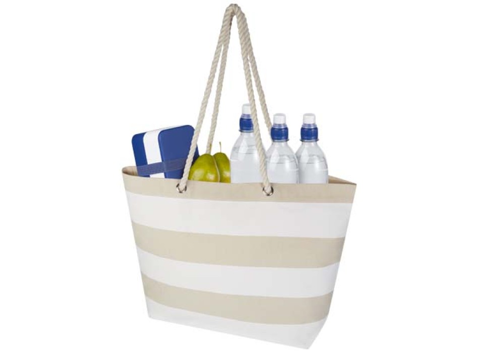 Tote bag da spiaggia in materiale riciclato certificato GRS 270 g/m² Florida