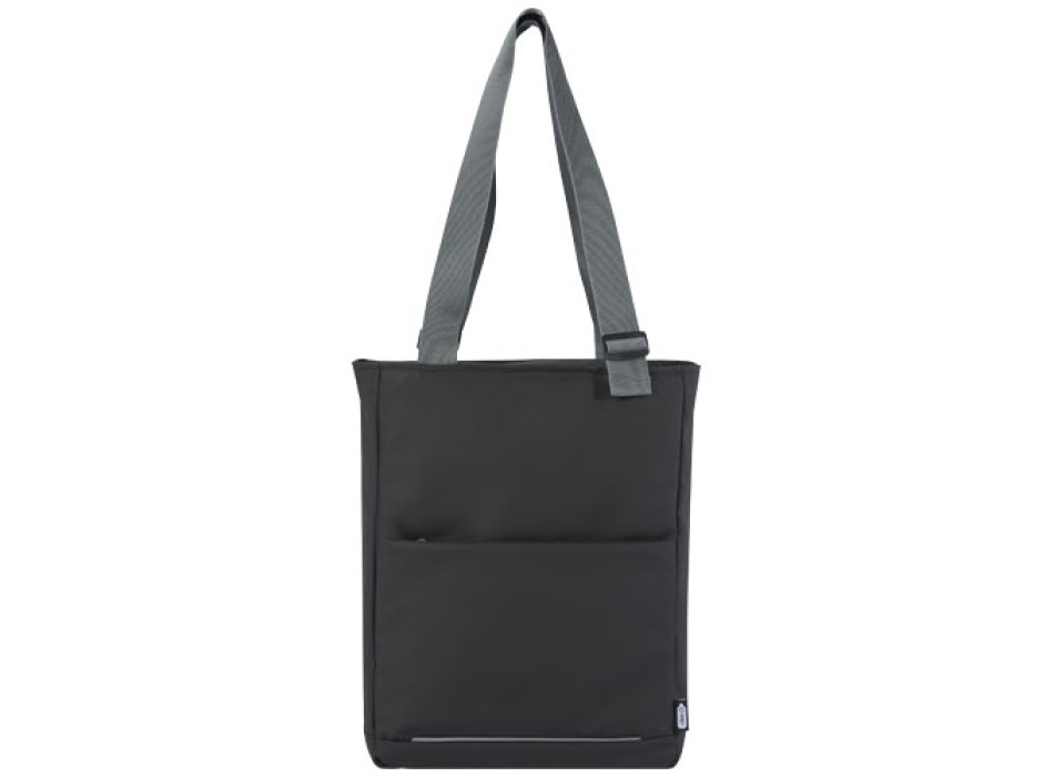 Tote bag impermeabile per portatile da 14" in materiale riciclato certificato GRS Aqua - 14 L