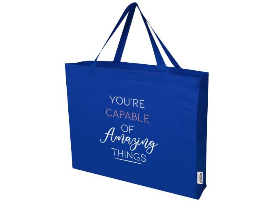 Tote bag in cotone riciclato certificato GRS da 220 g/m² Odessa 40L