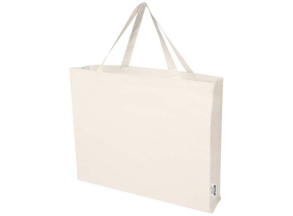 Tote bag in cotone riciclato certificato GRS da 220 g/m² Odessa 40L