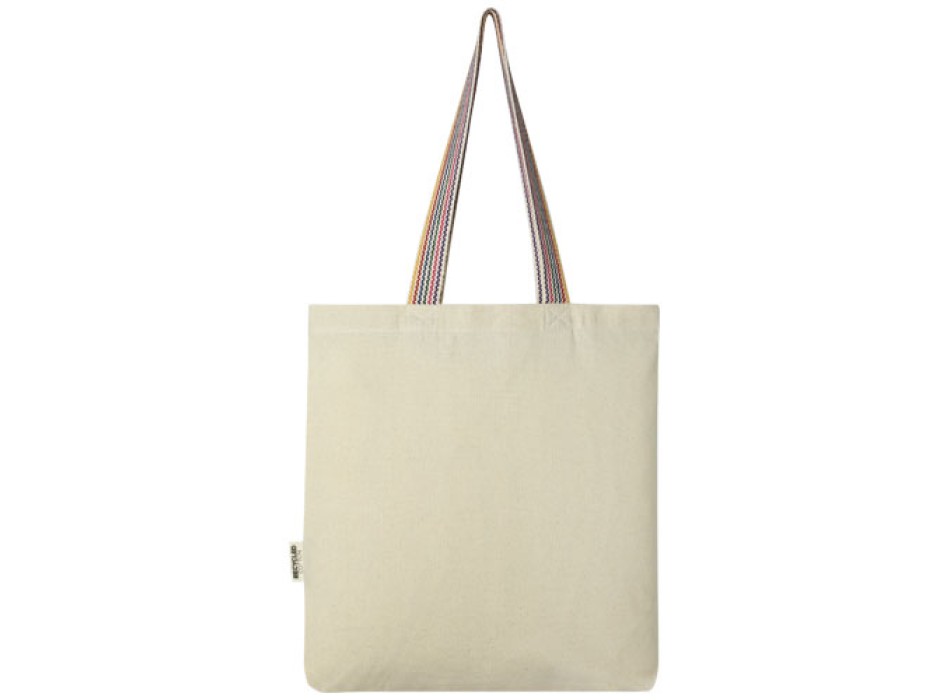 Tote bag in cotone riciclato da 180 g/m² Rainbow - 5L