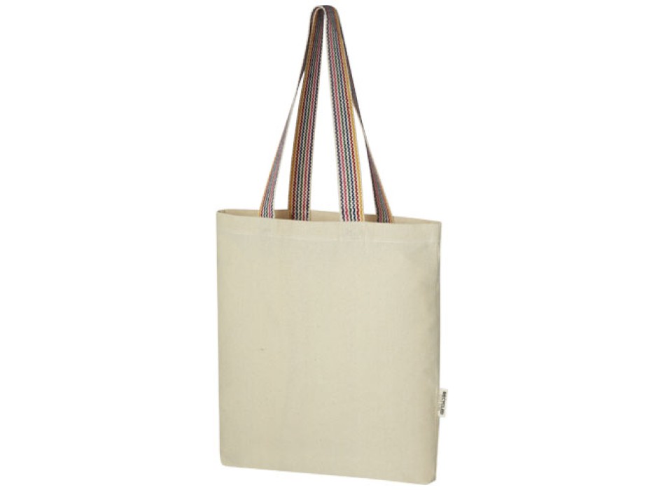 Tote bag in cotone riciclato da 180 g/m² Rainbow - 5L