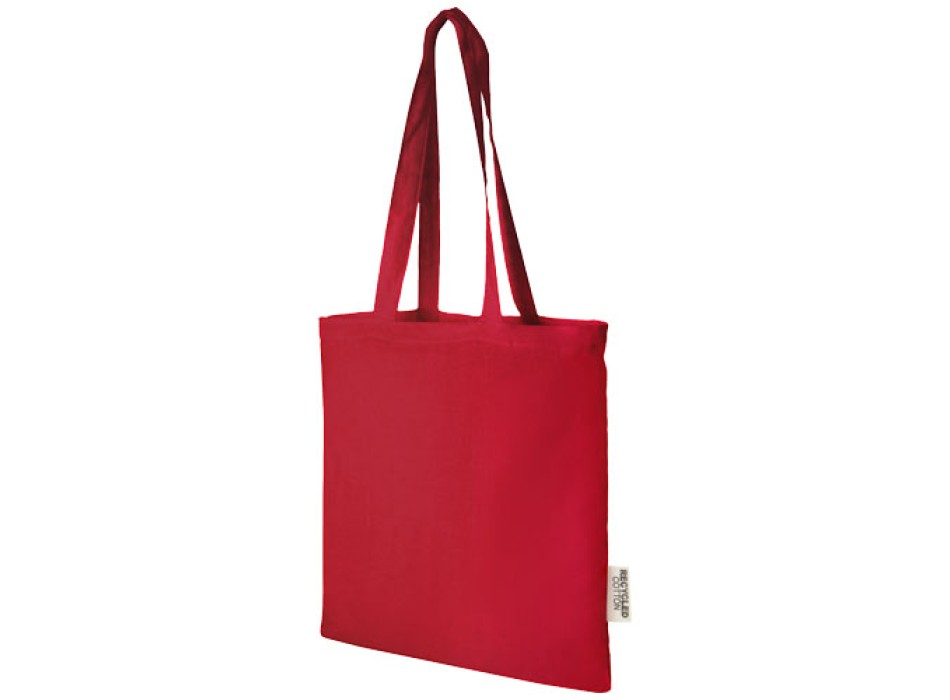 Tote bag in cotone riciclato GRS da 140 g/m2 Madras - 7L