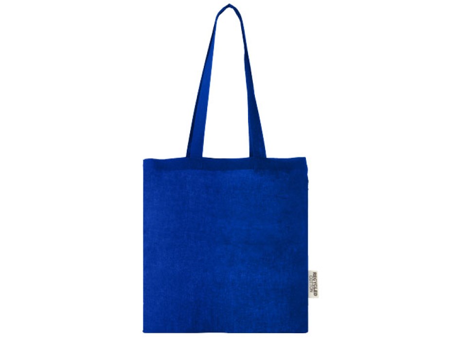Tote bag in cotone riciclato GRS da 140 g/m2 Madras - 7L