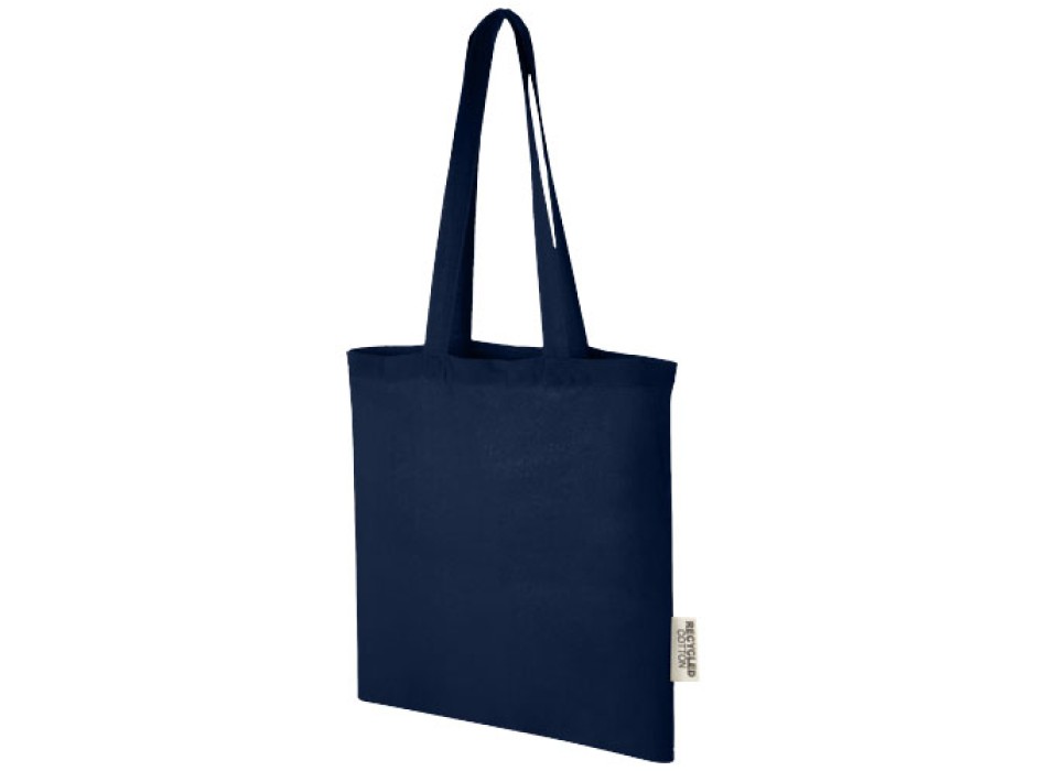 Tote bag in cotone riciclato GRS da 140 g/m2 Madras - 7L